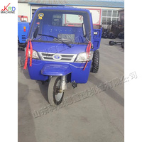 Tricycle à moteur diesel de 1 à 5 tonnes Tricycle domestique Cargo Tricycle à moteur diesel adapté à un usage rural et industriel
