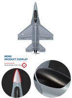 Grand avion radiocommandé de haute qualité pour enfants débutants adultes avion volant électrique avec brossé