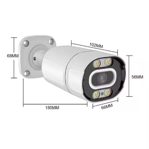 Système de caméra réseau 4MP POE IP Bullet 4CH CCTV NVR Kit Vision nocturne Audio bidirectionnel Cloud mémoire carte SD OEM sécurité Seetong - Product Image 3
