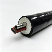 Tubo Compuesto Preaislado Autorregulable de 1/4'' con Calefacción Integrada, Resistente a la Corrosión, de PVC, para Sistemas de Muestreo de Gases de Combustión