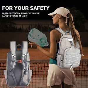 Échantillon gratuit de raquette de pickleball, sac à dos imperméable pour balles, sac de raquettes de tennis, sac de sport, sac de voyage, sac de raquette de pickleball, sac de tennis - Product Image 6