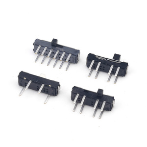 12V 0.05A Mini SMD trượt chuyển micro dọc <span class=keywords><strong>4</strong></span> pin 3 vị trí <span class=keywords><strong>2</strong></span>/3/<span class=keywords><strong>4</strong></span>/5 mét dọc trượt thiết bị chuyển mạch - Product Image 1