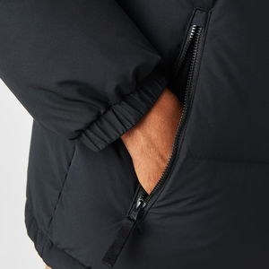 Giacca da uomo di alta qualità piumino invernale da esterno con cappuccio regolabile giacca con cerniera per gli uomini - Product Image 6