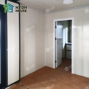 Prefab 20ft Ba phòng ngủ tiêu chuẩn Châu Âu nhà với cổ màu xám bên ngoài bức tường mở rộng <span class=keywords><strong>container</strong></span> nhà - Product Image 4