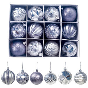 Boules <span class=keywords><strong>de</strong></span> noël 6cm, 10/12 pièces/<span class=keywords><strong>lot</strong></span>, décorations pour sapin <span class=keywords><strong>de</strong></span> noël - Product Image 6