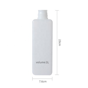 1000Ml Brede Mond Pe Plastic Lege Vloeistof Afdichting Fles Vierkante Lichte Mond <span class=keywords><strong>Container</strong></span> Lab Vaste Monster Opslag Reagens Fles