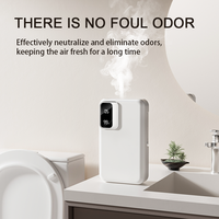 Diffuseur d'arômes portable à LED avec minuterie, batterie rechargeable 1800 mAh, 50 ml, en plastique, pour la maison et l'hôtel, marque personnalisée, huiles essentielles