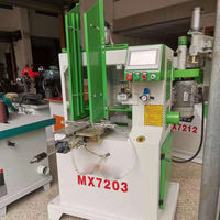 Machine de production de fraisage par copie CNC automatique pour la fabrication de manches de cuillères en bois, de peignes et d'objets artisanaux