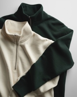 OEM Vêtements de ville personnalisés de haute qualité pour hommes pulls à col montant avec demi-fermeture éclair survêtements sweat à capuche en polaire pour homme