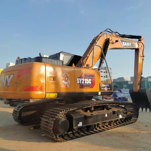 China Brand Used 21 Ton Digger SANY SY215C 215c Engineering Machinery Excavator SANY215 for Sale - Product Image 4