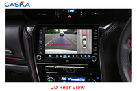 Caméra de voiture panoramique 3D CASKA 360°, caméra de voiture AHD à vue aérienne 3D, vue panoramique 1080P, caméra de voiture à 360 degrés pour Toyota Fortuner