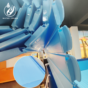 Couverture de <span class=keywords><strong>piscine</strong></span> à lattes PC <span class=keywords><strong>automatique</strong></span> à forte demande avec bloqueur de feuilles de couronne et réducteur d'évaporation inclus - Product Image 4