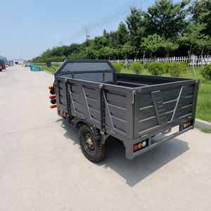 Wholesale Off Road Long <b>Range</b> Open Body Truck 2 Ton Heavy Deuty Agricultural Chinese Trike Tricycle 72V for Transport - Product Image 3