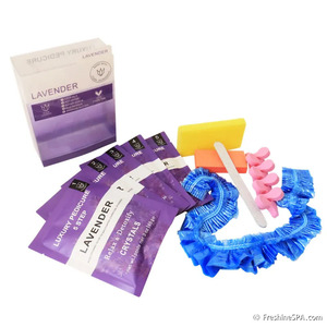 Kit de Pédicure Spa Volcanique Complet Orange 10-en-1 pour Manucure et Pédicure - Product Image 3