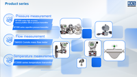 RKS RP1000 Smart Industrial Pressure Transmitter, ±0.075% FS High Precision Pressure Sensor, Industrial Measurement Instrument