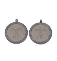 Technologie japonaise Quantum Science Scalar Energy Pendant Anti EMF Radiation Protection Colliers pour femmes et hommes