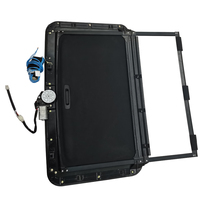 Otomobil parçaları Sunroof boyutu 860*495mm satış sonrası elektrikli evrensel Sunroof araba penceresi cam araba pencereleri fabrika toptan SC300