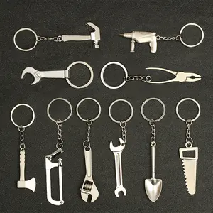 Schlüssel anhänger für Männer Auto tasche KeyRing Kombination werkzeug Tragbare Mini Utility Taschen verschluss Hammers chl üssel zange