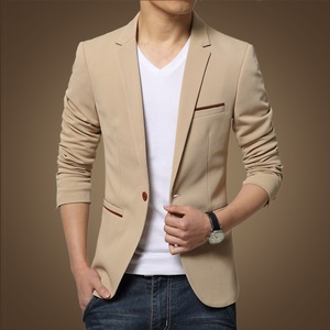 Trajes de Hombre al por Mayor 2026, Blazers, Chaqueta Deportiva, Moda Otoño-Primavera, Traje Slim Fit, <span class=keywords><strong>Blazer</strong></span> para Hombre, Ropa Casual de Negocios - Product Image 1