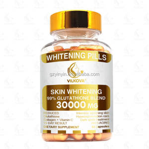 Oem תוסף צמחי 99% גלוטתיון 7 ימים הלבנה ליפוזומל גלוטתיון גלולות קולגן ויטמין C - Product Image 2