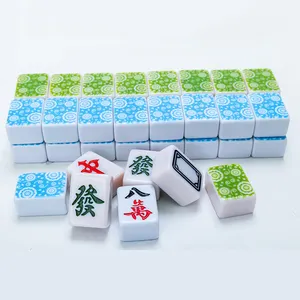 Productos de entretenimiento personalizados de fábrica, melamina, mahjong, en varios tamaños y colores