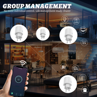 Prise intelligente SIXWGH avec moniteur de puissance, TUYA WiFi 16A 3840W, prise robuste, commande vocale Alexa Google Home