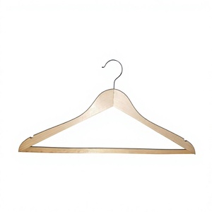 Nouveau Cintre en Bois Écologique Personnalisé à un Niveau, Haute Qualité, Style Vintage B.S. INTERNATIONAL BS-0199 Détachable - Product Image 4