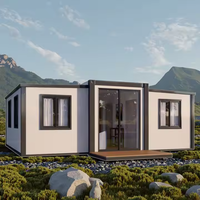 Günstiges Vorgefertigtes Luxus-Erweiterbare Containerhaus 5-Zimmer Fertighaus zum Verkauf Modulares Heim Casa Modular
