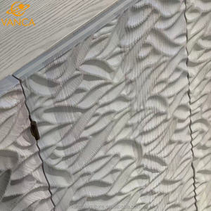 Французский декоративный буфет для гостиной из натурального массива дерева с резными узорами и полукруглыми секциями - Product Image 4