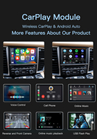 Autoabc Kabelloses PCM3.1 CarPlay Modul für Cayenne, Cayman, 911 Carrera, Boxster – Android Auto Adapter mit Musik, Video, Mirror Link – 1 Jahr Garantie