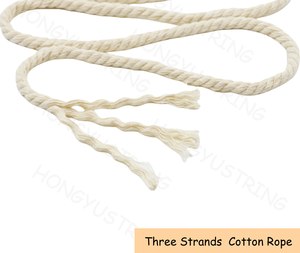 Alta Qualidade Handmade Woven Cotton <span class=keywords><strong>Rope</strong></span> Três-Strand Twisted Grosseiro Tying <span class=keywords><strong>Rope</strong></span> Decoração DLY Tapeçaria <span class=keywords><strong>Rope</strong></span>