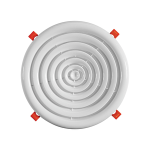 Thiết kế mới vật liệu bền ABS Cửa thoát khí Vòng Cửa thoát khí trắng Duct Fan <span class=keywords><strong>Air</strong></span> Outlet - Product Image 1