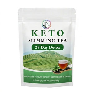 Té Herbal Keto de 28 Días para Desintoxicación y Adelgazamiento con Flores para Adultos, en Caja - Product Image 1