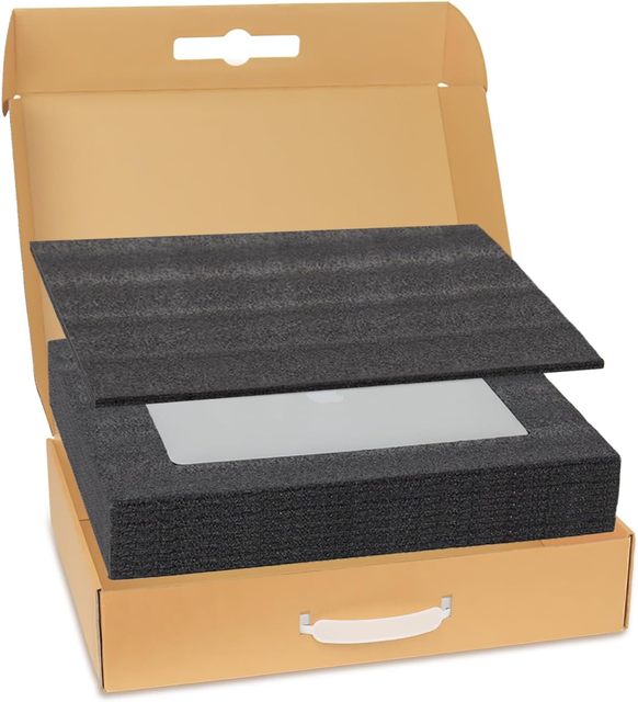 Handmade Laptop Shipping Box EPE Material with Protection Foam Cardboard Packing Paper for Safe Delivery