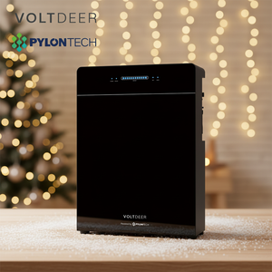VOLTDEER Estación de Energía <span class=keywords><strong>Solar</strong></span> Todo en Uno de 5120 Wh, Sistema de Almacenamiento de Energía <span class=keywords><strong>Solar</strong></span> para Balcón, Conexión y Uso Inmediatos - Product Image 1