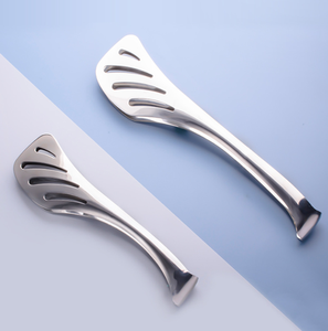 DFT11 Pince de cuisine créative en acier inoxydable pour steak, barbecue, poisson frit, aliments et pain - Product Image 2