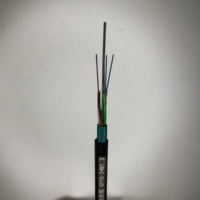 Cable de fibra óptica para conductos exteriores GYTS de 2 a 144 núcleos Cable de fibra óptica para exteriores blindado con luz de tubo suelto trenzado