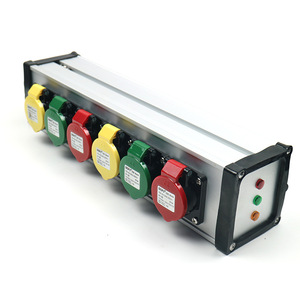 กล่องจ่ายไฟ 19 คอร์ ถึง 6 ทาง กล่องกระจายไฟ 6 ทาง สำหรับ<span class=keywords><strong>ไฟ</strong></span>แสดงบนเวที กล่องจ่ายไฟ <span class=keywords><strong>LED</strong></span> - Product Image 4