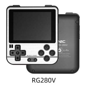 Consola de Juegos Portátil Retro Intex Barata, Mini Consola de Juegos Digital RG280V con <span class=keywords><strong>Opendingux</strong></span>, 16 GB, 3000 mAh, para Niños - Product Image 2