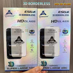 Protector de Pantalla de Vidrio Templado 3D sin Bordes Kingkong Brid para iPhone 18 17 16 15 14 13 12 Pro Max, Anti-Rayones, Cobertura Total - Product Image 5