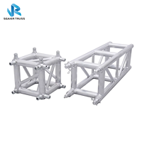 Sistema de Estructura de Aluminio para Escenario Modular, Plegable, Portátil, de Alta Resistencia, con Soporte para Micrófono
