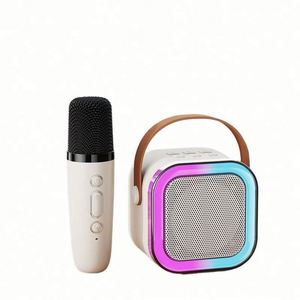 <b>Mini</b> Wireless Microphone and <b>Bluetooth</b> <b>Speaker</b> for Kids - Custom Karaoke Home Audio System - Product Image 3