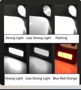 Linterna de Búsqueda LED Solar 3 en 1 con Recarga Tipo C, Resistente al Agua, con Trípode/Regulador de Intensidad para Emergencias, Senderismo, Camping y Pesca - Product Image 3