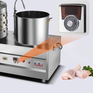 Plumeuse à poulet horizontale <span class=keywords><strong>Leader</strong></span> LZ-65, capacité 14 kg, en acier inoxydable 430SS, neuve, multifonction, facile à utiliser, machine de traitement de la <span class=keywords><strong>viande</strong></span> - Product Image 4