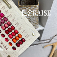 Nouvel Arrivage KAISE – Kit de Vernis à Ongles Gel Waterproof Effet Œil de Chat Rubis 10 Couleurs pour Salons de Manucure, Ongles Portables et Retouches