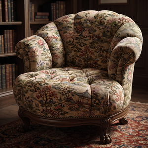 Tissu d'ameublement haut de gamme au mètre avec des motifs imprimés en velours hollandais, velours Celosia, satin, toile et lin mat. - Product Image 1