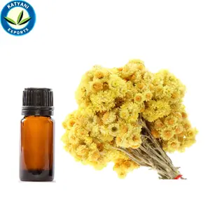 100% alami dan murni organik pasokan minyak esensial Immortelle alami murni dengan harga Minimal