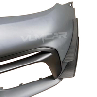 Ailerons de pare-chocs avant en fibre de carbone pour Porsche 991718 981 911 GT3 GT4 RS Style Air Knife