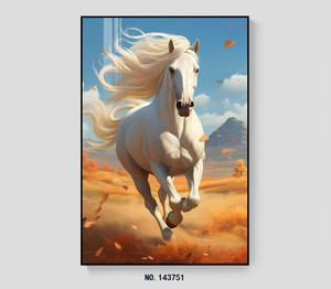 Diamant Medium Horse & Rider Croquis au fusain <span class=keywords><strong>Dessin</strong></span> de paysage équestre monochrome pour intérieurs classiques - Product Image 5