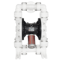 Pompe pneumatique à double diaphragme certifiée CE BFQ-40S, basse pression, traitement des eaux usées, résistante aux produits chimiques, personnalisable OEM 1